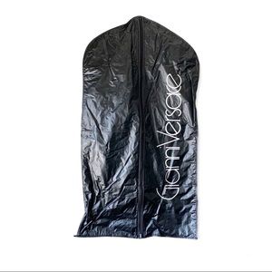 Black Vintage Gianni Versace Garment Bag